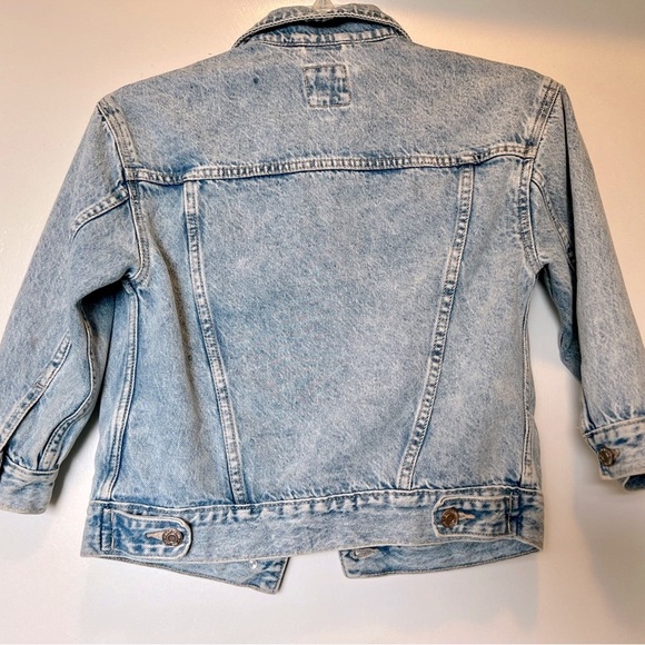 🍦GAP🍦Kids Light Blue Denim Jacket Size 6/7 - Picture 2 of 3